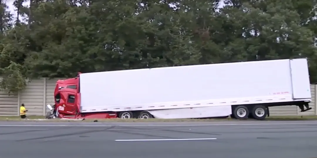 Fatal Overturned Dump Truck Crash Shuts Down Northbound I-95 in Chesterfield